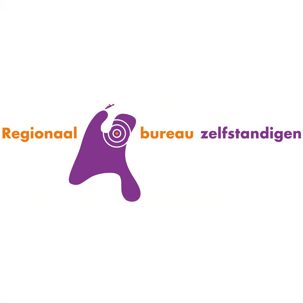 Logo van Regionaal Bureau Zelfstandigen dat doorverwijst naar de homepage van Regionaal Bureau Zelfstandigen