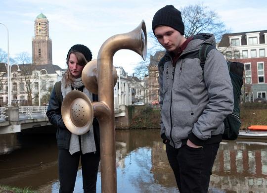 Audioscope - beelden langs de blauwe lijn