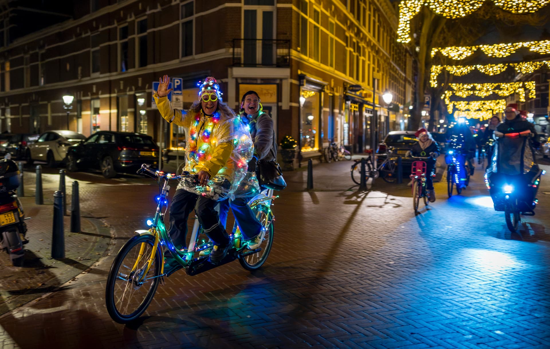 Fietlichtjesparade Den Haag