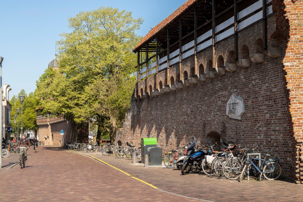 Restant van de oude stadsmuur