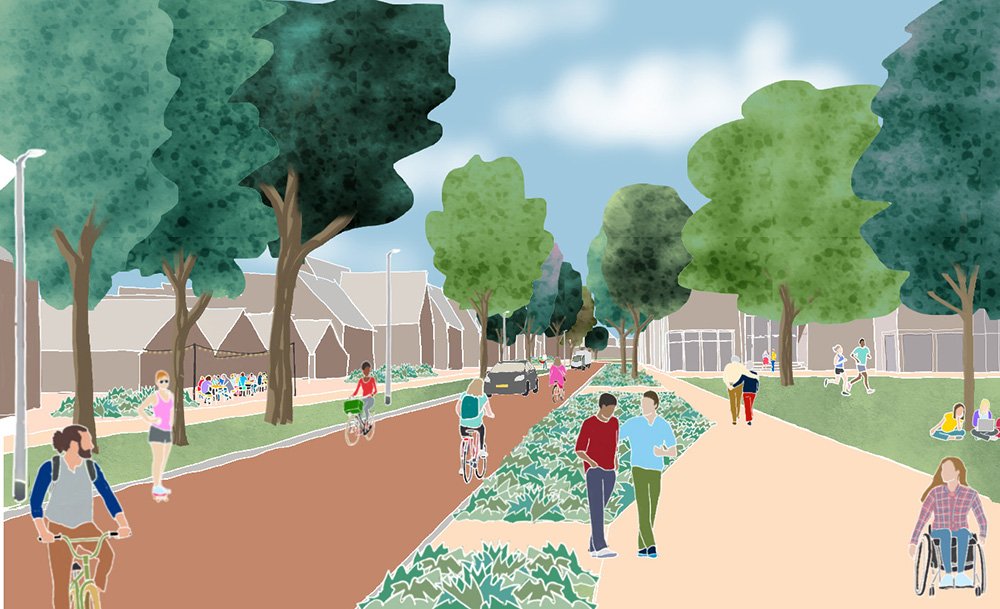 Beeld van de Nieuwe Veemarkt