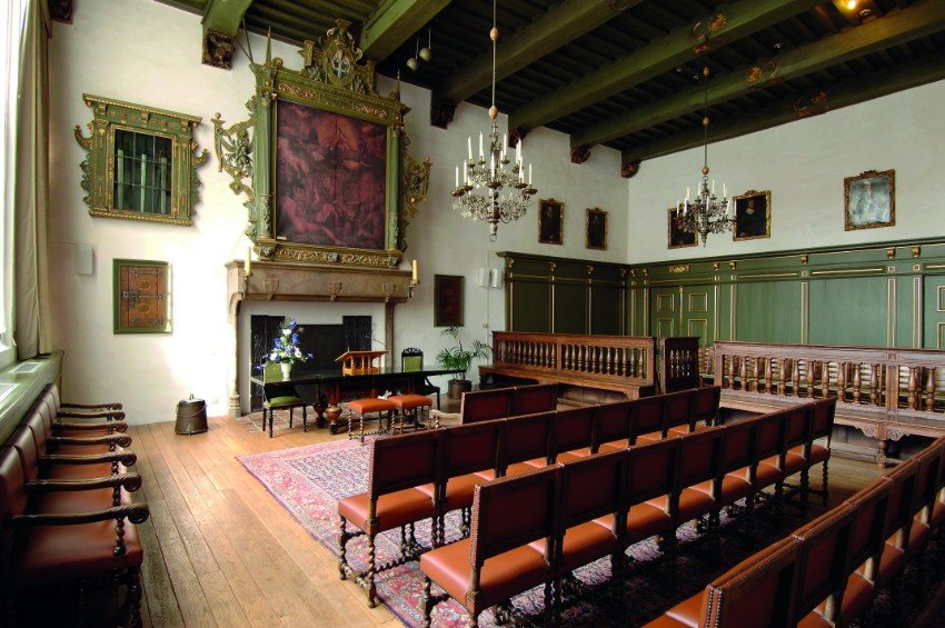 Foto van de Schepenzaal