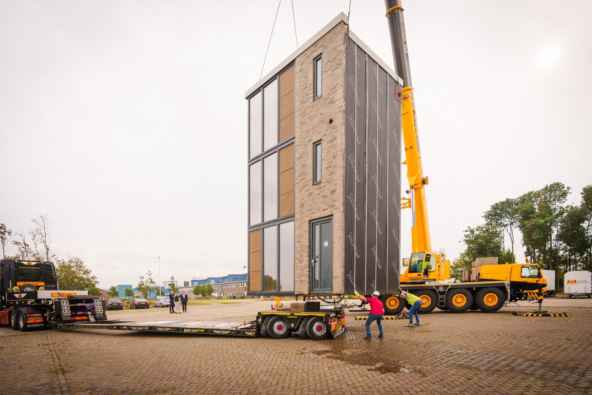 Voorbeeld van een flexwoning