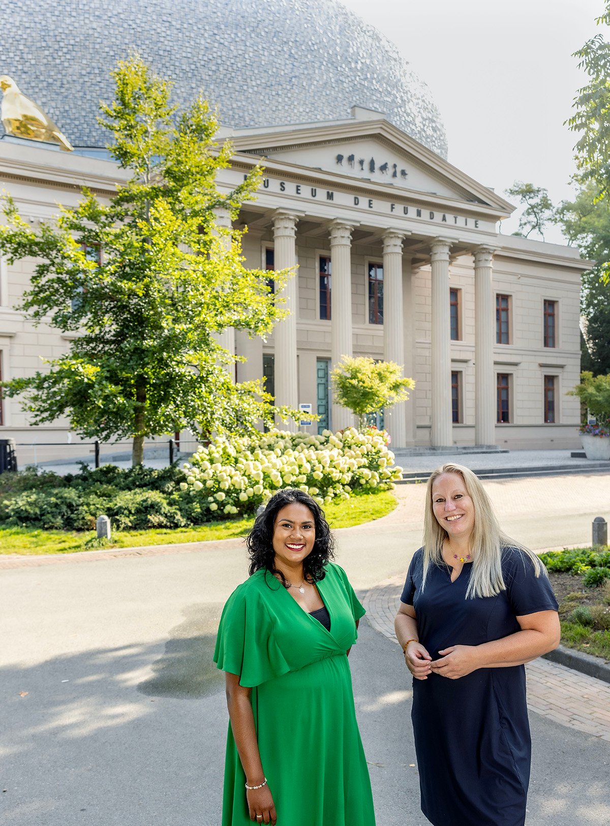 Merlien Jansma-Soedhoe en Diana Katuin