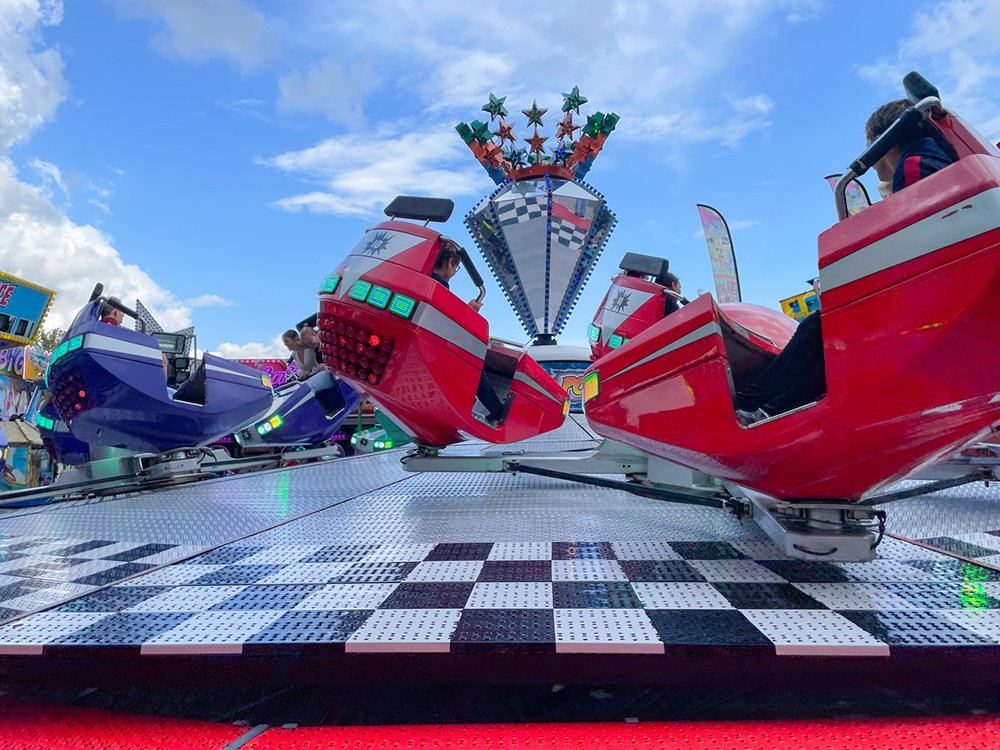 De Break Dance is een wervelende attractie