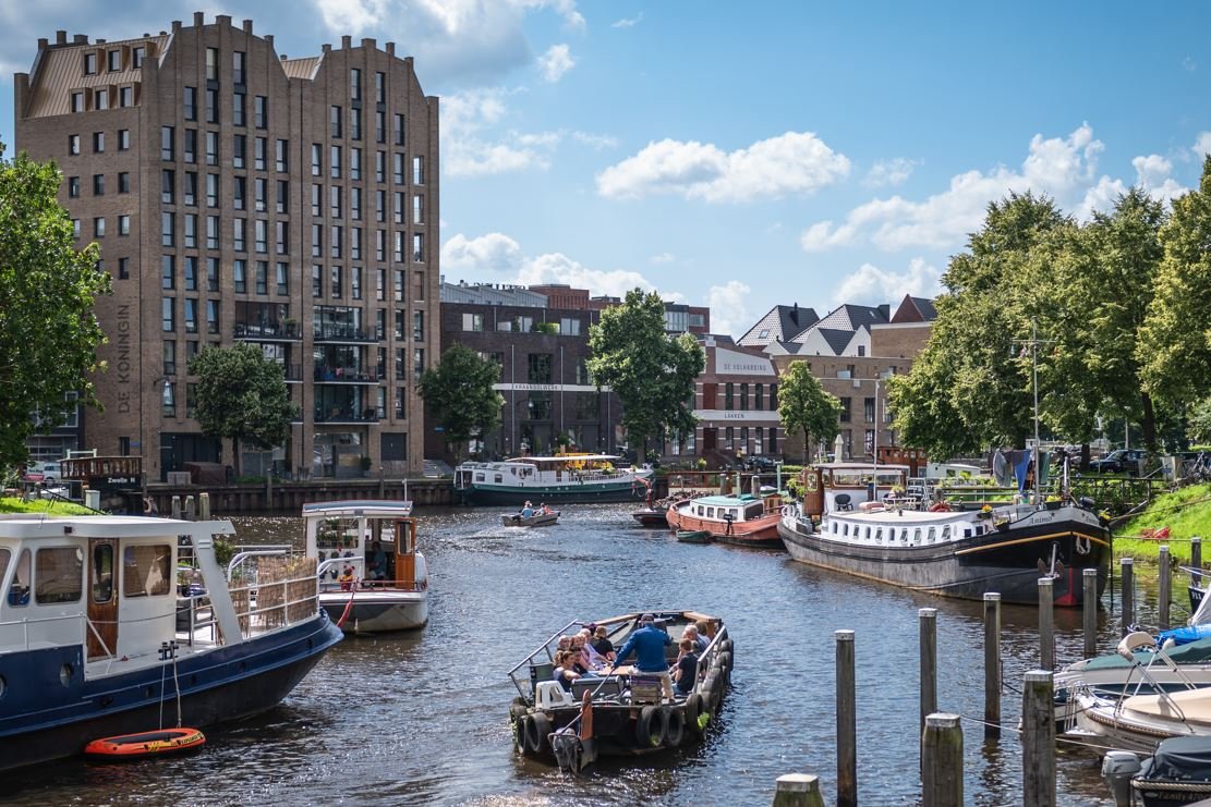 Woonboten in de binnenstad moeten hun historische karakter hebben behouden.