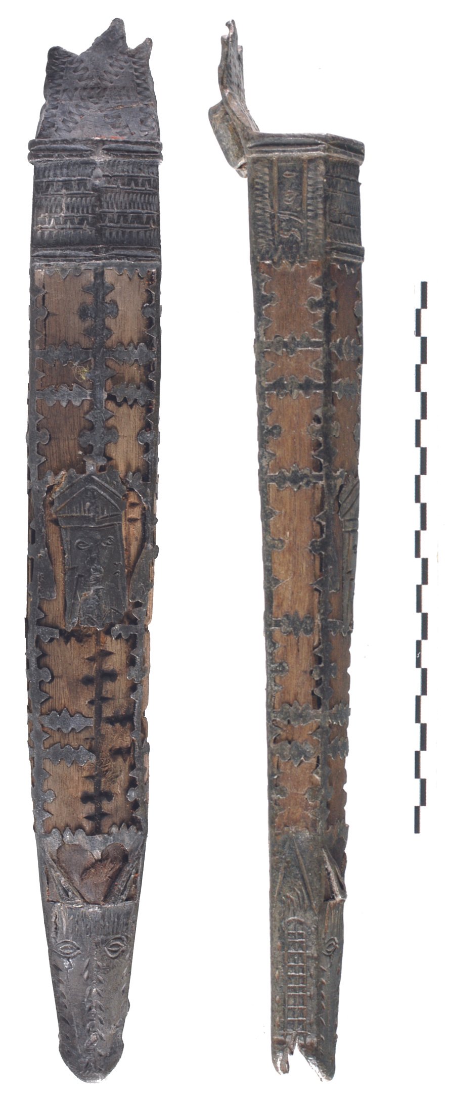 De Kortjanschede gevonden in de beerkelder onder het Rodetorenplein 