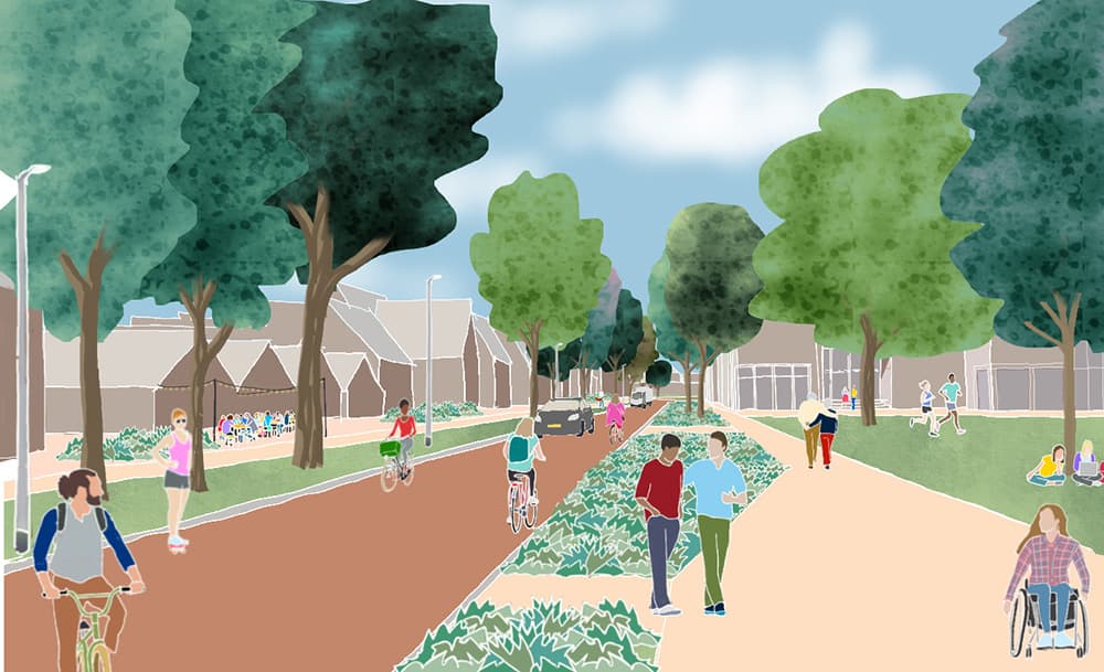 Beeld van de Nieuwe Veemarkt