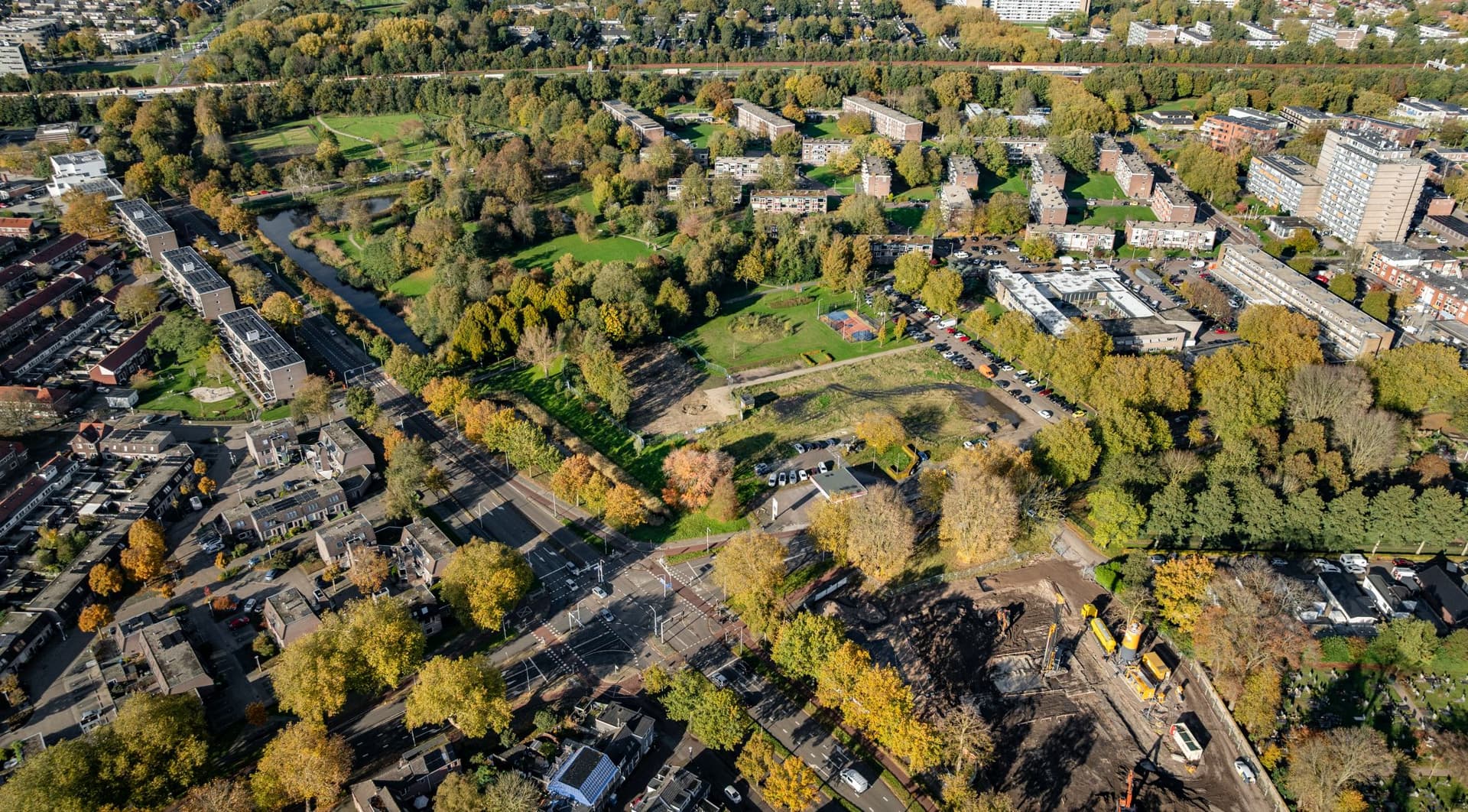 Luchtfoto Stilohallocatie