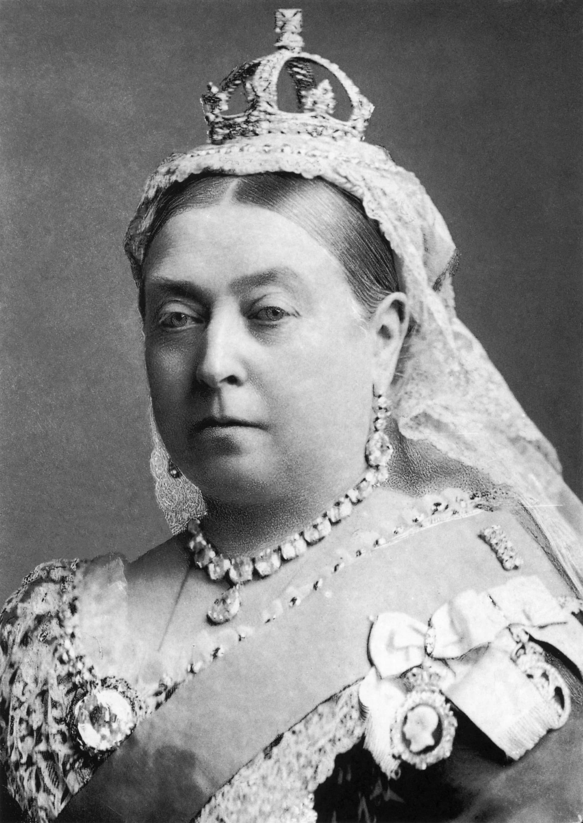 Koningin Victoria, 1882, Foto Alexander Bassano (National Portrait Gallery)