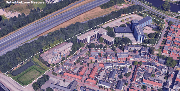 Luchtfoto Meeuwenlaan